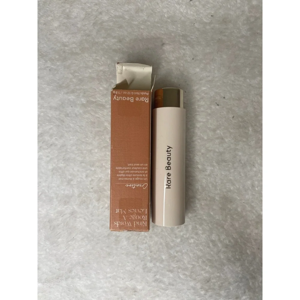 Rare Beauty Kind Words Matte Lipstick Creative Muted Peach Nude 0.12oz 3.5g NIB